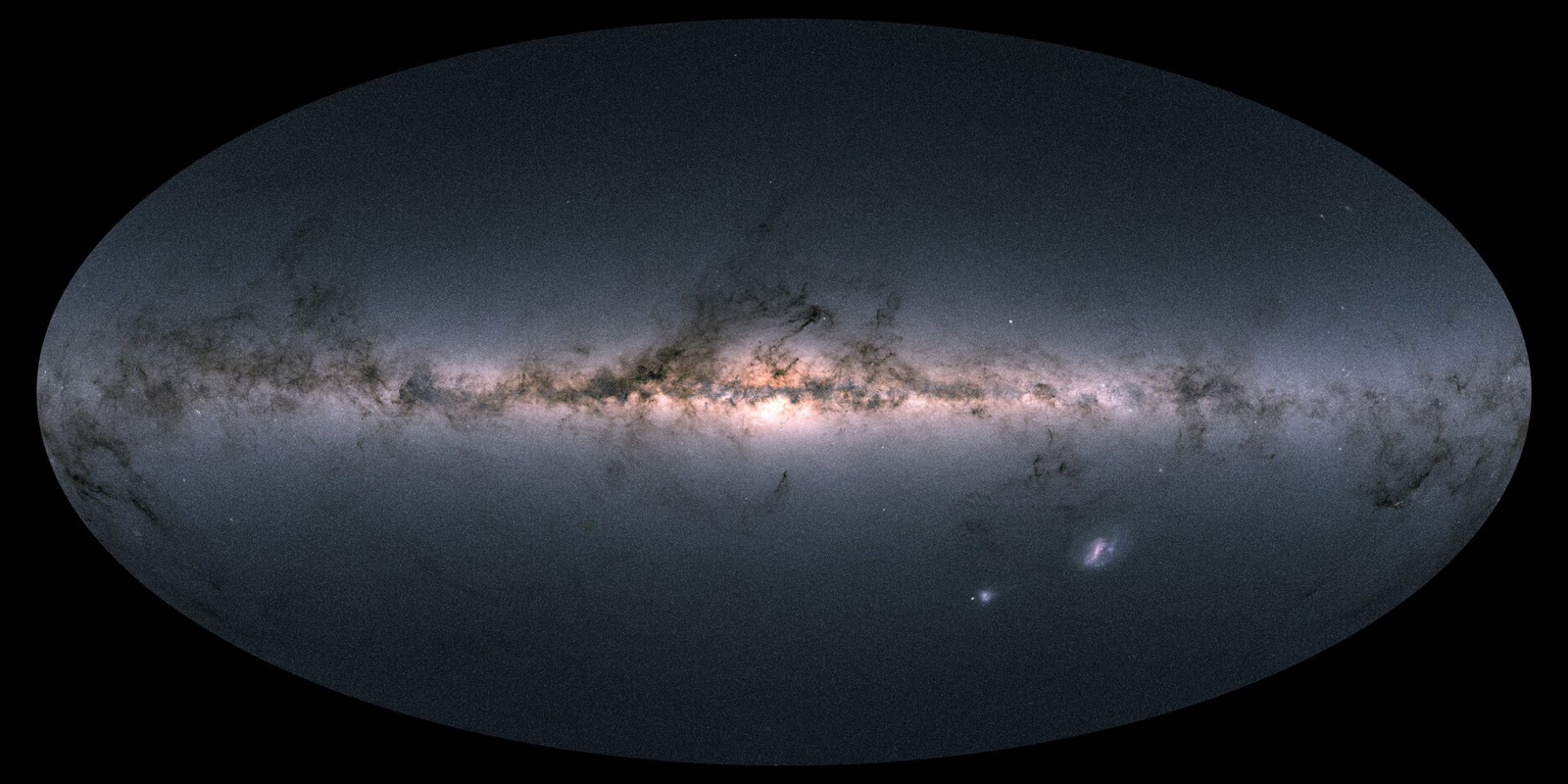 Nuestra galaxia vista desde dentro por el satélite Gaia